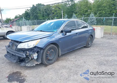 2016 Subaru Legacy 2.5I z USA, uszkodzony, nr VIN 4S3BNAA68G3026809